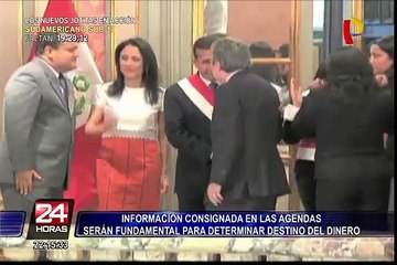 Nadine Heredia: información de sus agendas ayudará a determinar destino del dinero