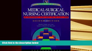 Popular Book  American Nursing Review for Medical-Surgical Nursing Certification  For Online