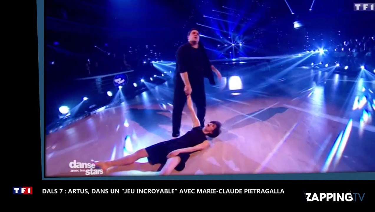 Artus, dans "un jeu incroyable" pour sa danse avec Marie-Claude Pietragalla