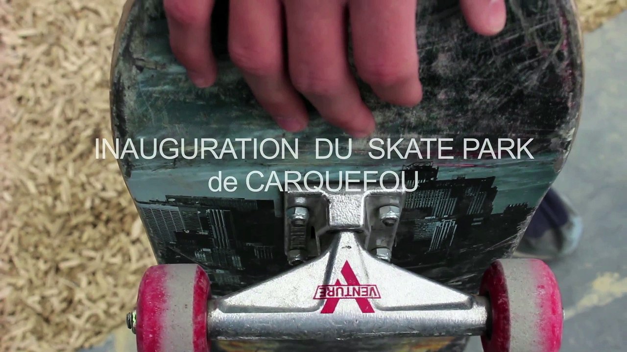 Teaser inauguration du skate park de Carquefou