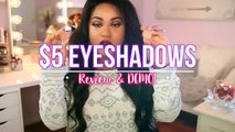 Karity $5 Eyeshadows (MAC DUPES!) Review & Demo | #BeautyOnABudget