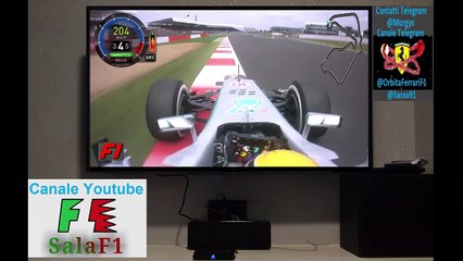 Pole Lap Onboard - F1 2013 Round 08 - GP Great Britain (Silverstone) Lewis Hamilton