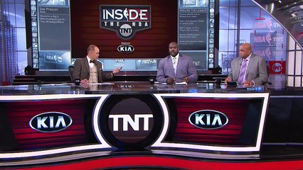 Inside the NBA - Shaq Makes Fun of JaVale McGee _ February 23, 2017 _ 2016-17 NBA Season-LlTgoS_WnGE