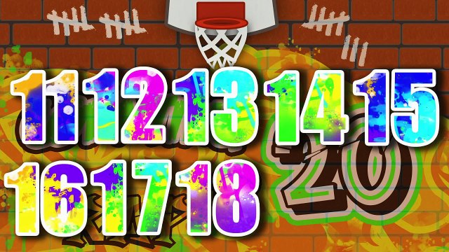 CONTAR HASTA 20!!!!!!! cadera contar canción para niños