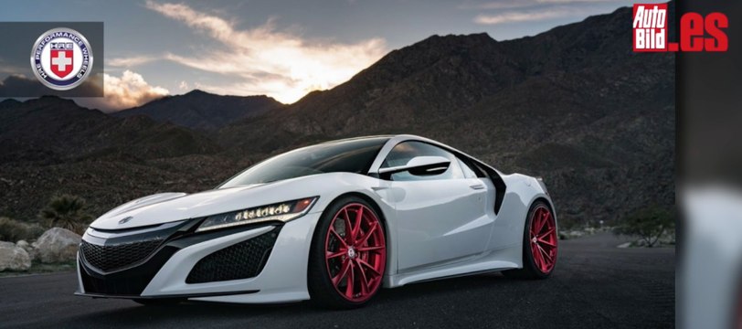 VÍDEO: Honda NSX con llantas HRE, simplemente ¡de diez!