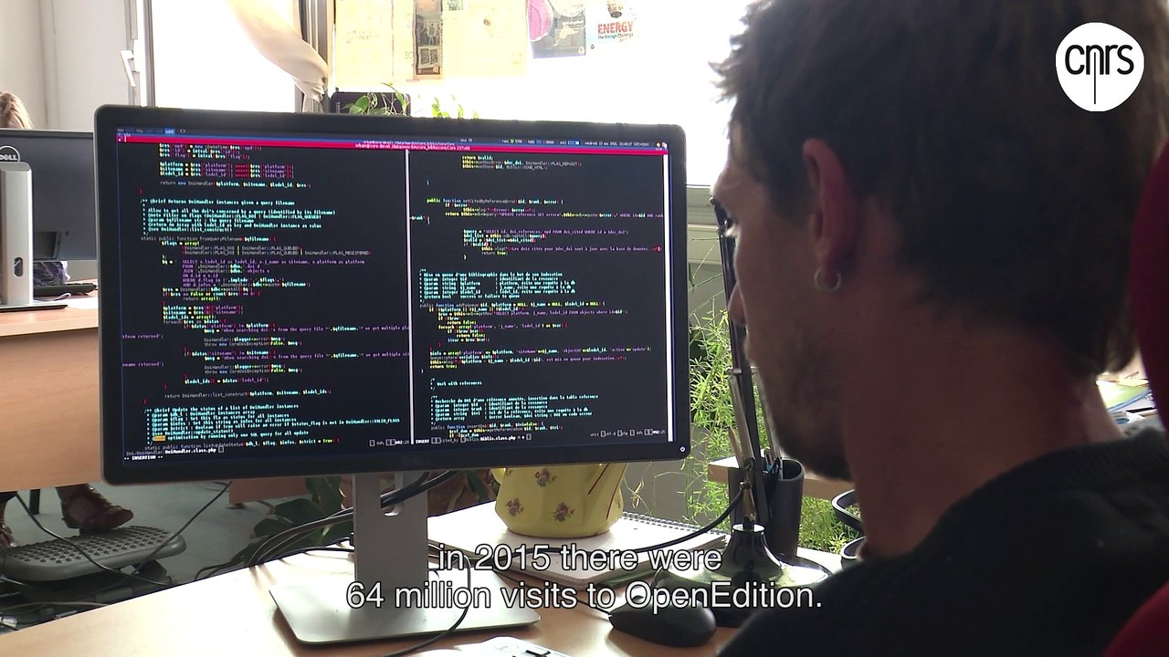Marin Dacos and OpenEdition