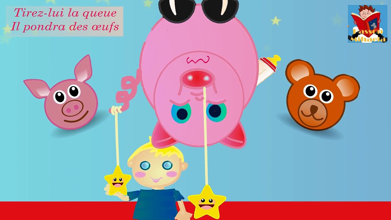 Comptine 'Un petit cochon'-5AAFEquytKo