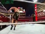 roman reigns spear brock lesnar and mark henry