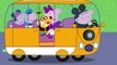 Pig in Mickey Mouse Costumes Wheels On The Bus | Nursery Rhymes for Kids | Kindergarten So