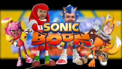 Мисс Кэти и Мистер Макс семья пальчиков на русском Соник Бум песенка мультик для детей нов