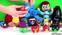 Batman Imaginext Mega Box Opening Play-Doh Egg Surprise Joker Clayface Penguin Catwoman