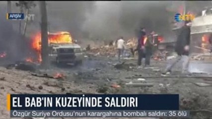 El Bab Yakınlarında Bombalı Saldırı- 60 Kişi Öldü