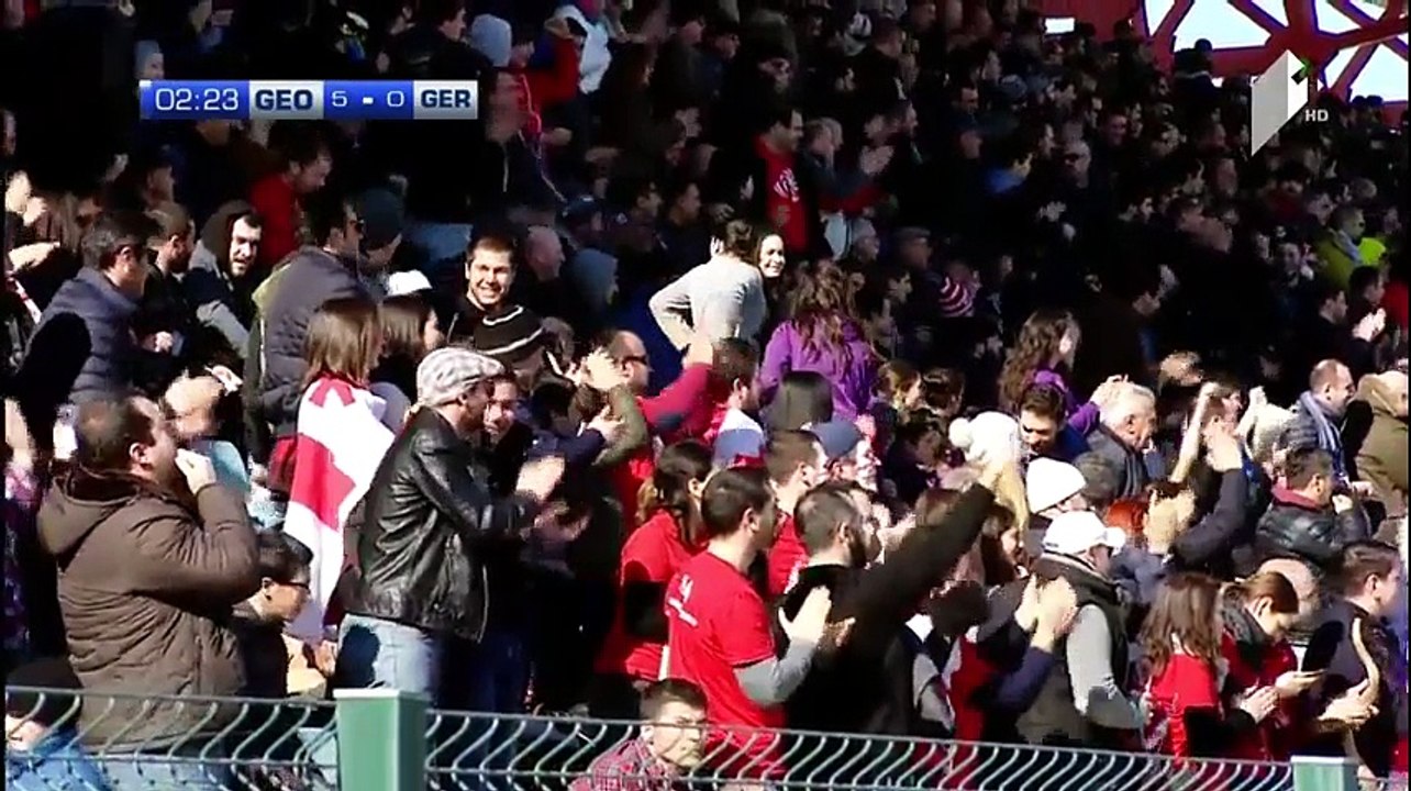 La Géorgie corrige l'Allemagne dans le Rugby Europe Championship