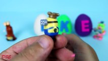 Play Doh Kinder Sorpresa Huevos De Juguetes Para Los Niños De Brillo Emoji Trolls M&M Esbirros Play Doh Para