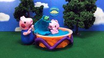 Peppa Pig Play-Doh Stop-Motion: Toilet Training Peeing With Crying George