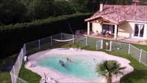 Piscine Lagon En Gomme Caoutchouc Vidéo Dailymotion