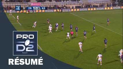 PRO D2 - Résumé Colomiers-Albi: 36-21 - J22 - Saison 2016/2017