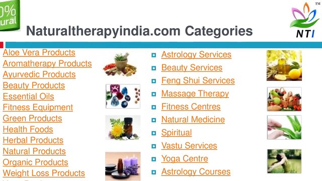 Looking for Natural Products online- Natural Therapy India