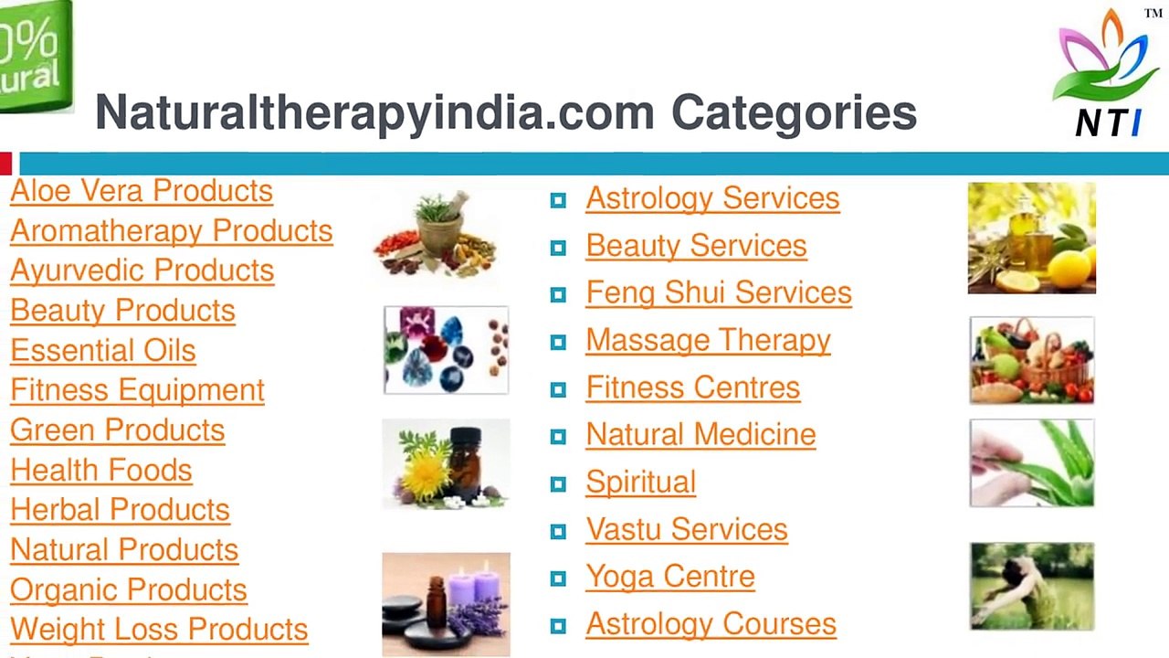 Looking for Natural  Products online- Natural Therapy India