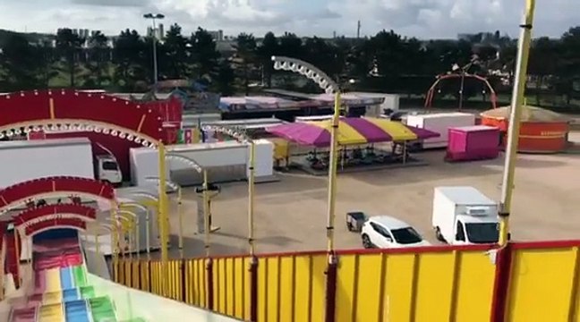 Fête foraine de Chevigny : on a testé le toboggan de 35 mètres de haut