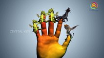 3D Caballo Aprender los Colores de las Canciones de la Colección | dragon Dedo de la Familia de las Rimas de dibujos animados rimas para k
