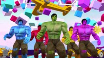 Todos Los Colores De Hulk Hocky Pocky Danza Dedo De La Familia Rimas | Canciones Infantiles
