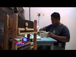 Kreasi mengolah kayu bekas menjadi radio - NET12