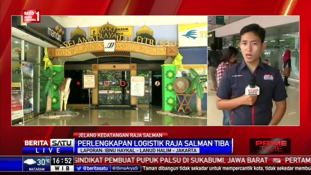 Logistik Raja Salman Sudah Tiba di Halim Perdanakusuma