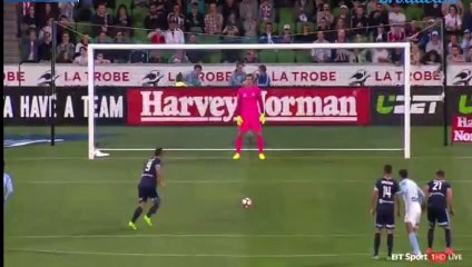 Bobo Scores Penalty in Thrilling Melbourne City vs. Sydney FC Match ⚽ (24.02.2017)
