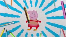 Coloring Pages / Peppa Pig Angry Birds / Kids Animation / New Episode Compilation #79