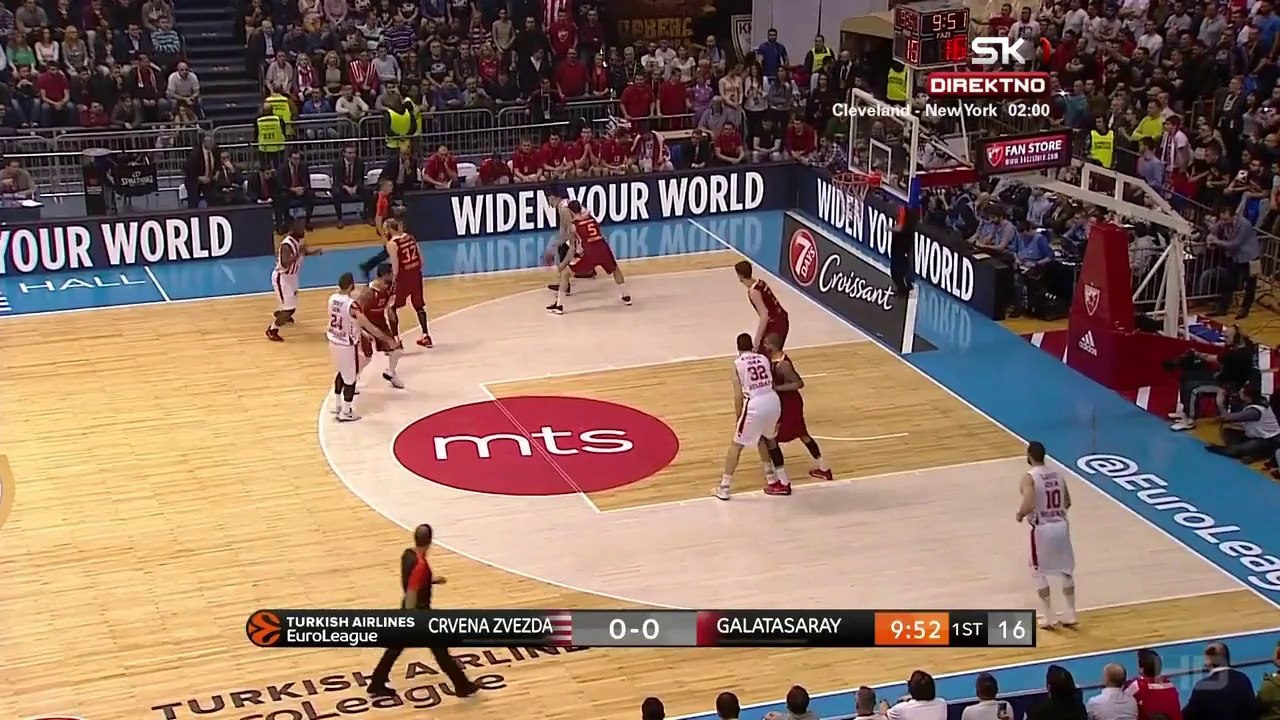Branko Lazic | Crvena zvezda - Galatasaray 77:58