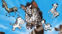 Animales De Dibujos Animados De Tren De Canción | Ruedas En El Autobús | El Dedo De La Familia Rimas | Old MacDonald Had