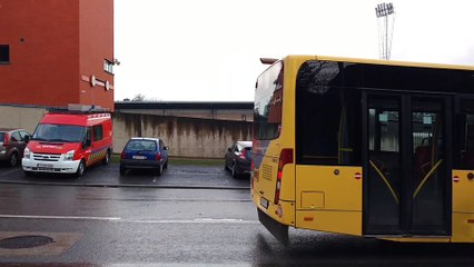 Le GRIMP en intervention au stade de Bielmont à Verviers