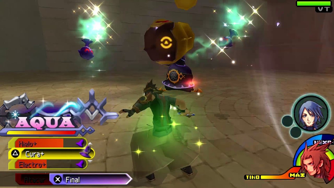 Kingdom Hearts- Birth by Sleep - #7 - Coliseo del Olimpo - ( Terra )