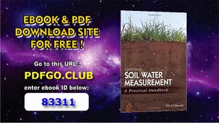 Soil Water Measurement_ A Practical Handbook