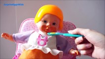BABY ALIVE CANDY Eating CHALLENGE Doll vs Food   Butterfinger M&Ms Swedish Fish Push Pop B