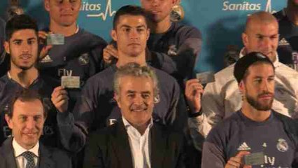Tarjetas sanitarias para los jugadores del Real Madrid