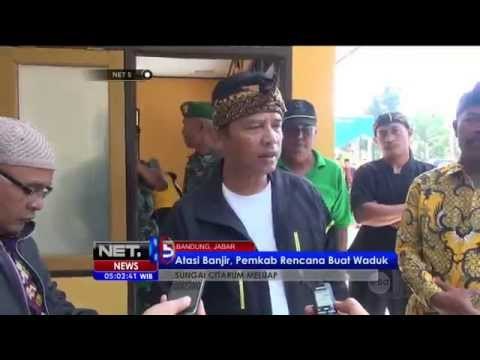Sungai Citarum Meluap, Ratusan Rumah di Bandung Terendam Banjir - NET5