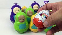 Los Teletubbies Apilamiento Tazas De Bubble Guppies Sorpresa De Play-Doh Kinder Shopkins Huevos Sorpresa