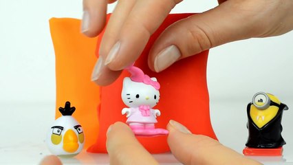 Frozen Play doh Kinder Surprise eggs My little pony Toys Minions Angry birds Egg Barbie