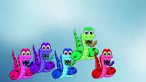 Finger Family Snake Cartoon Anima Rhymes Nursery Rhymes For Children || Ozu Animal Finger