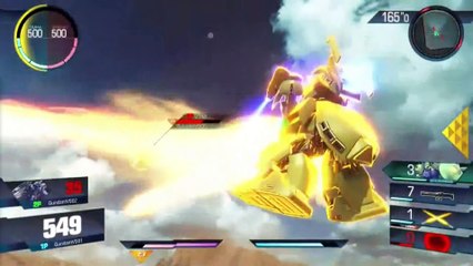 Gundam Versus (PS4) Closed Beta Overview Footage