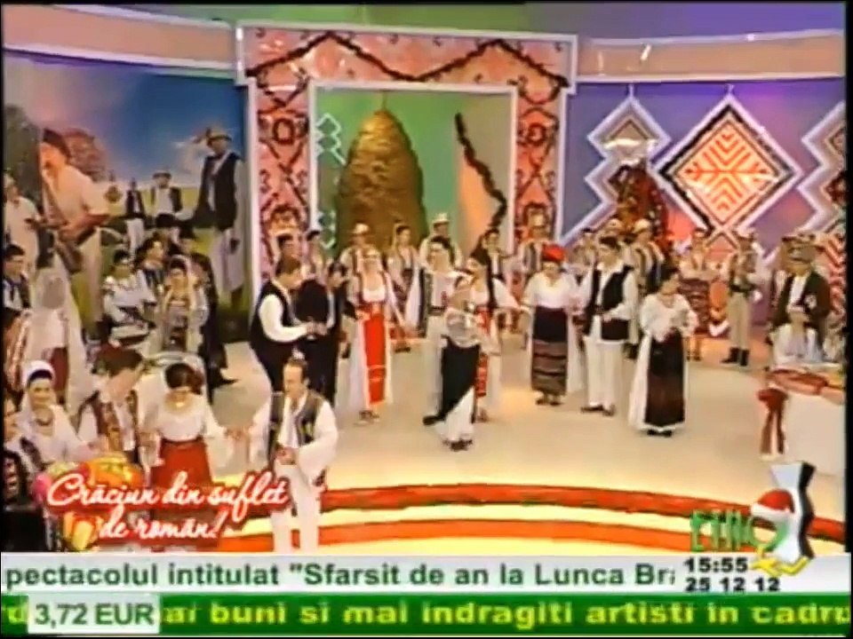 Elena Mandrescu - Jocu' ista-i di la noi (Craciun din suflet de roman - ETNO TV - 25.12.2012)