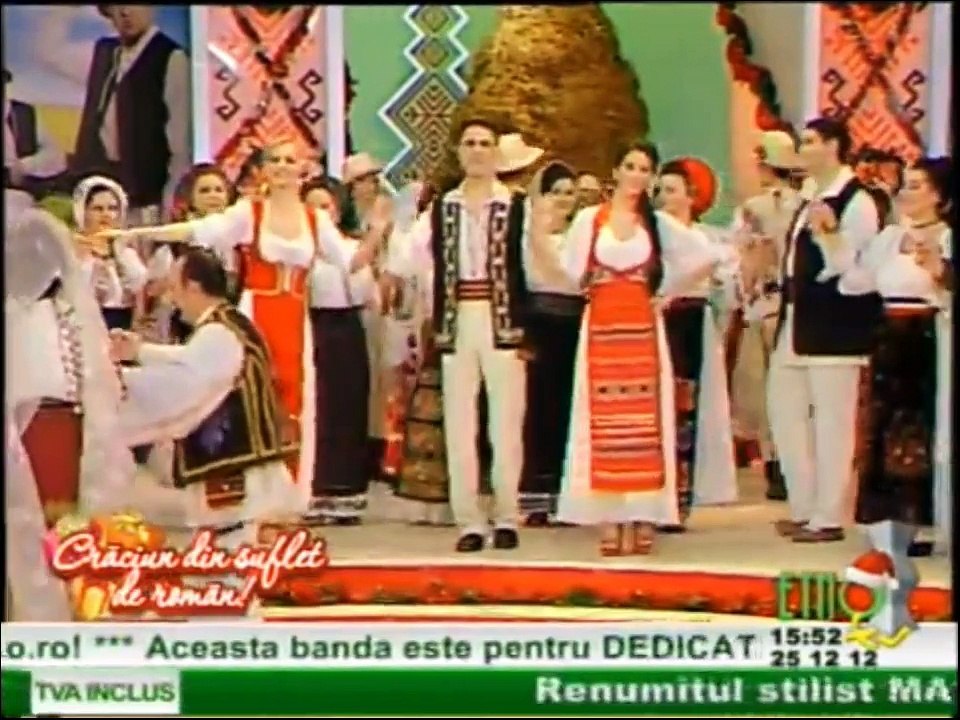 Aurelian Preda - Lume, lume bun gasit (Craciun din suflet de roman - ETNO TV - 25.12.2012)
