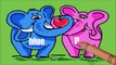 Best Learning Colors Video for Children with Elephants | Colors for Kids to Learn