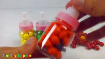 Skittles Candy Surprise Baby Bottle Toys for Kids Shopkins Frozen