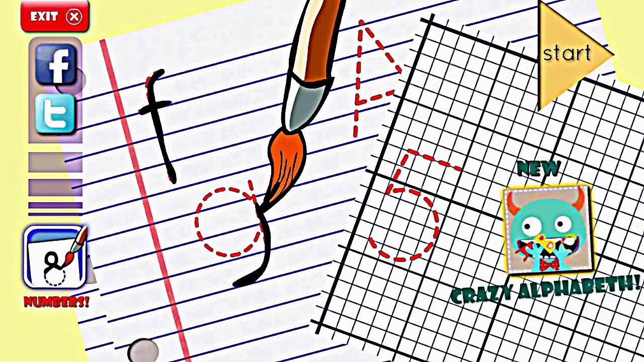 ✿★LetterSchool - Learn to write Letters and Numbers★✿ Numbers 1 to 10 Best app for kids