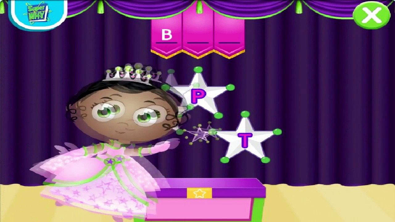 Princess Prestos Spectacular Spelling Play - Super Why Games - PBS Kids