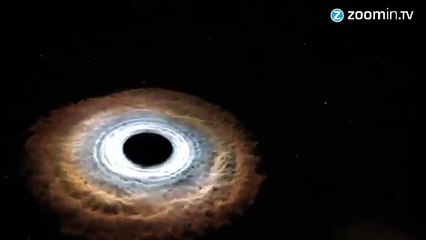 COLISÃO ENTRE ESTRELA E BURACO NEGRO