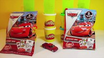 Disney Cars KINDER Play-Doh Surprise Egg with ICE RACERS Lightning McQueen Cars | KID CITY